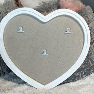 Nicole Miller Home Giant Heart Shaped Photo Memo Frame Holdee